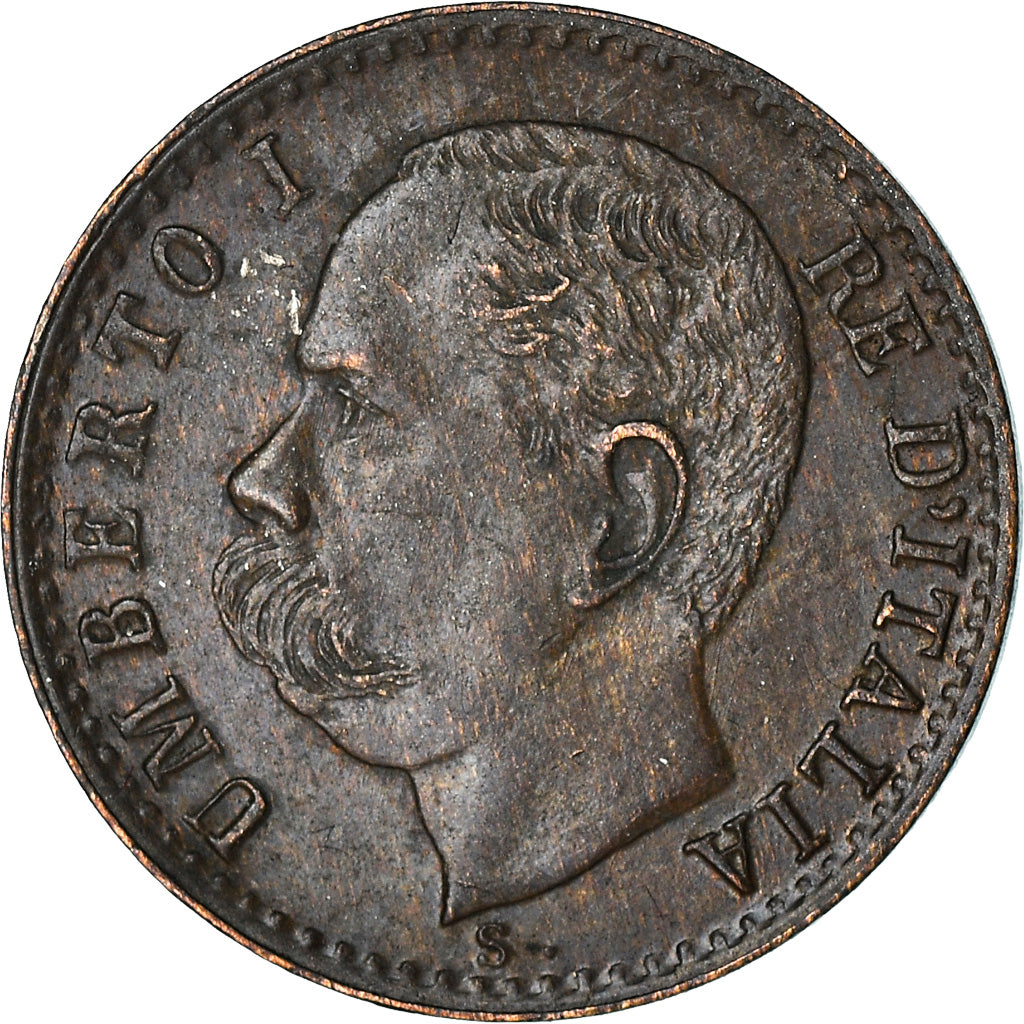 Coin, Italy, Umberto I, Centesimo, 1900, Rome, EF(40-45), Copper, KM:29