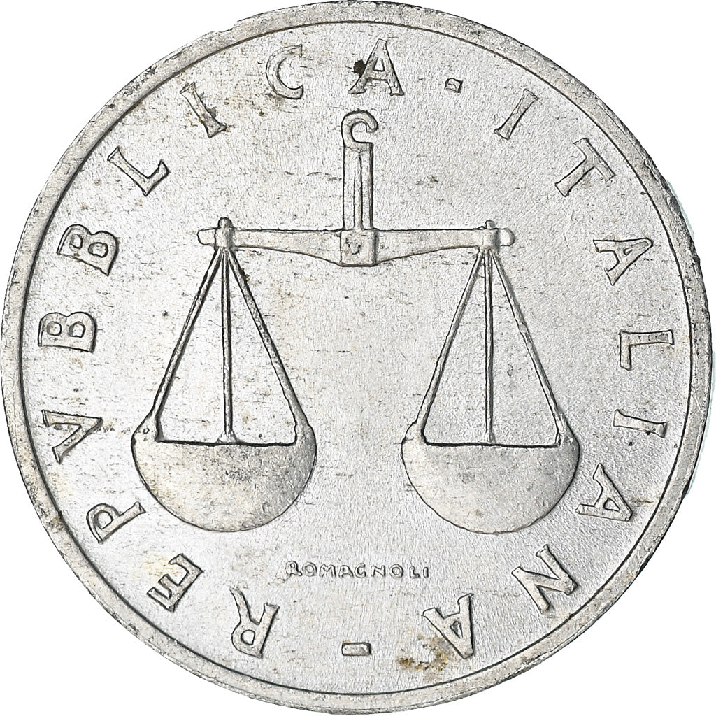 Monnaie, Italie, Lira, 1952, Rome, TTB, Aluminium, KM:91