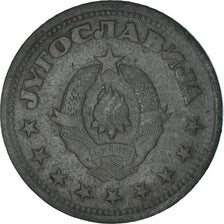 Coin, Yugoslavia, Dinar, 1945, VF(30-35), Zinc, KM:26