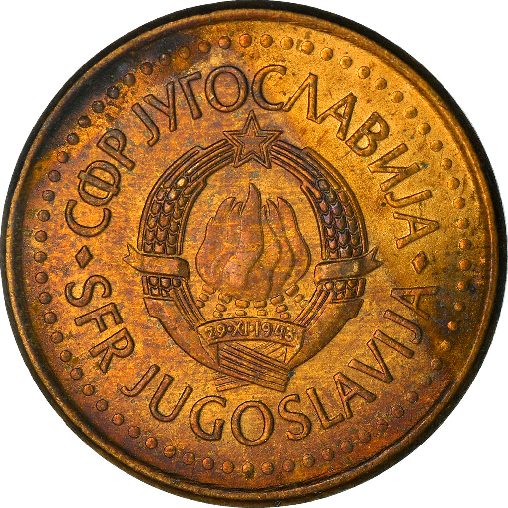 Coin, Yugoslavia, 20 Para, 1990, VF(30-35), Brass, KM:140