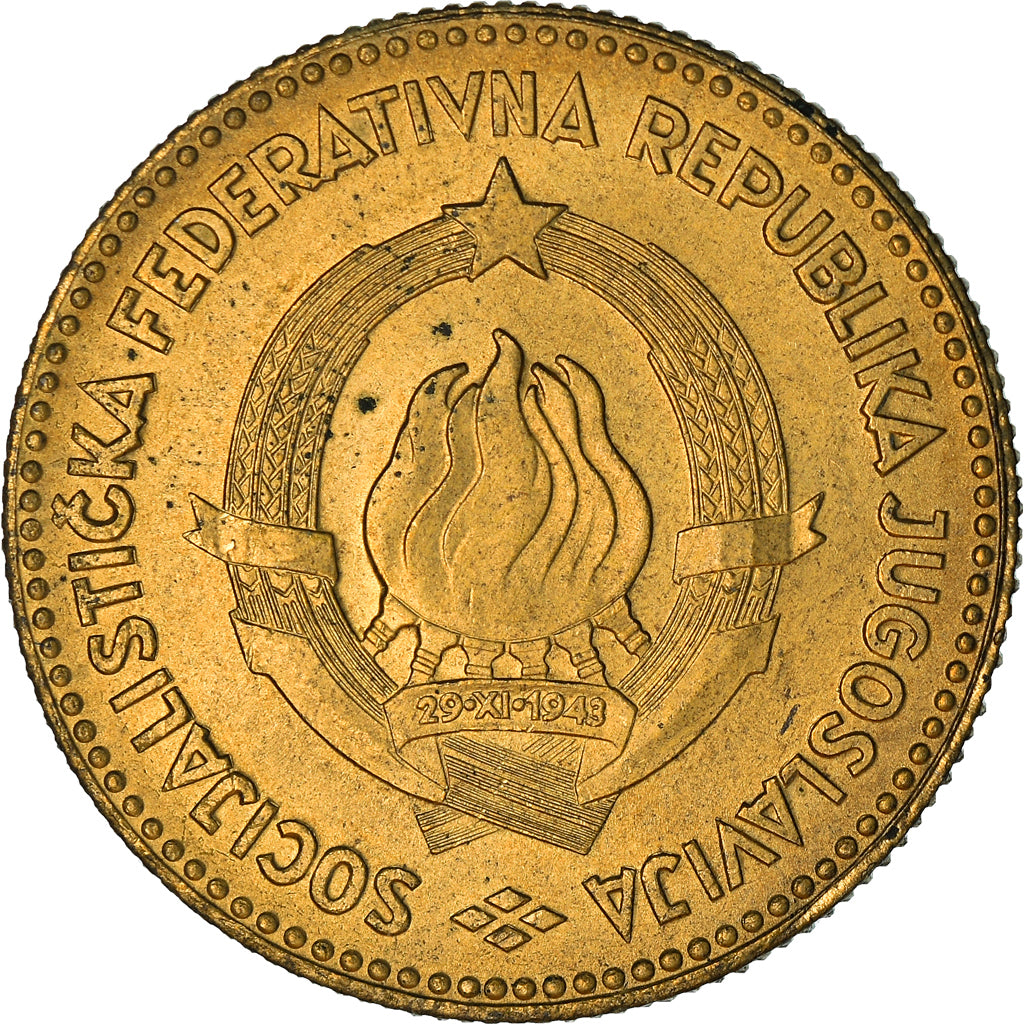 Coin, Yugoslavia, 50 Dinara, 1963, EF(40-45), Aluminum-Bronze, KM:41