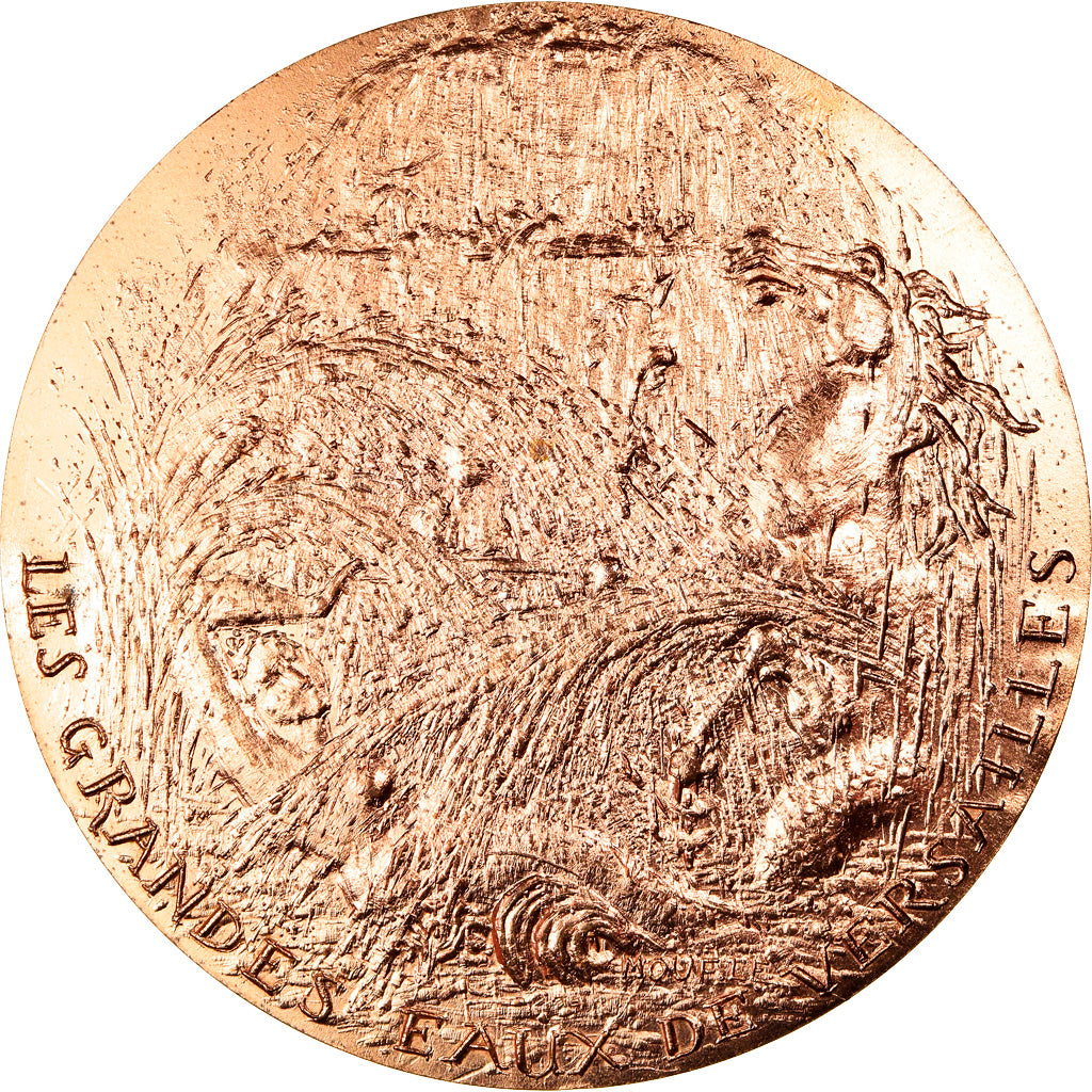 France, Médaille, Les Grandes Eaux de Versailles, Lebrun-Lenotre, History