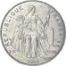 Coin, New Caledonia, 5 Francs, 2008, Paris, EF(40-45), Aluminum, KM:16