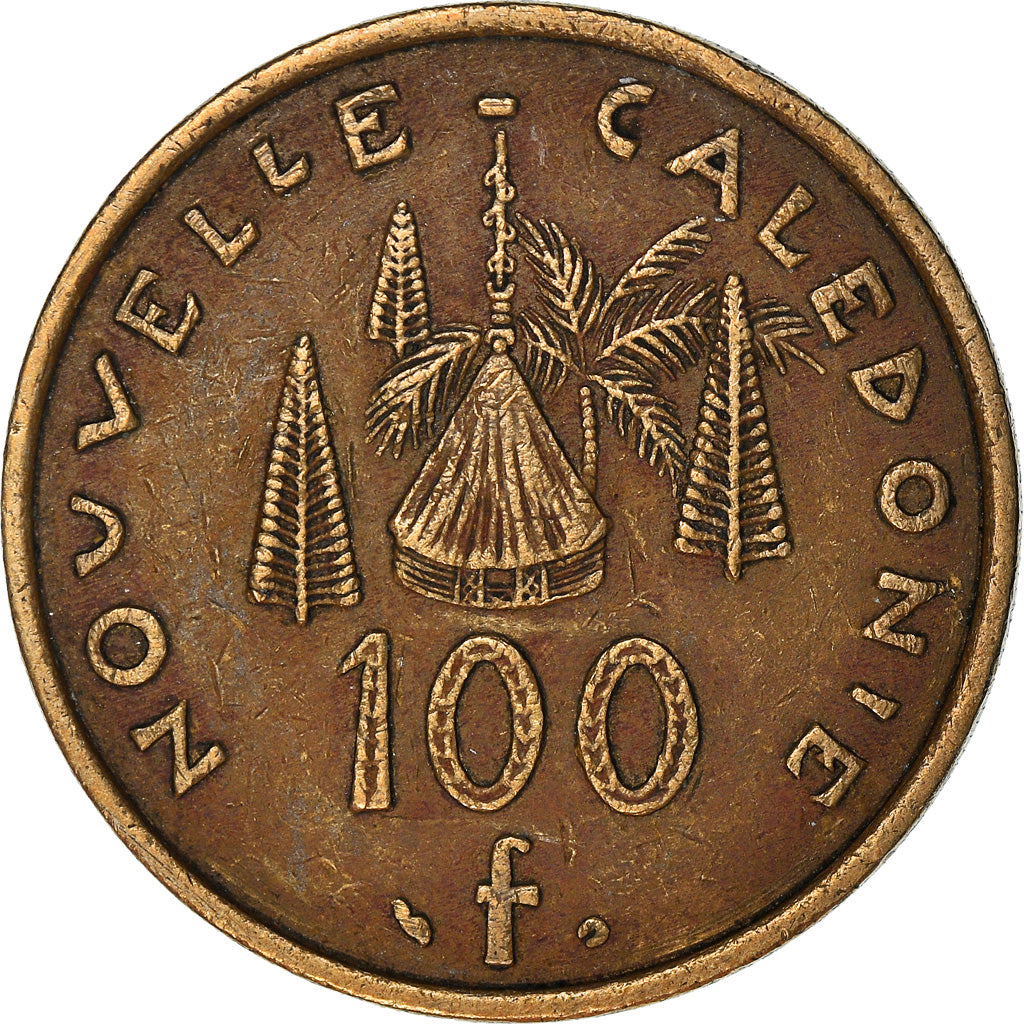 Monnaie, Nouvelle-Calédonie, 100 Francs, 2002, Paris, TB+, Nickel-Bronze, KM:15
