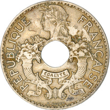 Moneda, INDOCHINA FRANCESA, 5 Cents, 1938, Paris, MBC, Níquel - latón