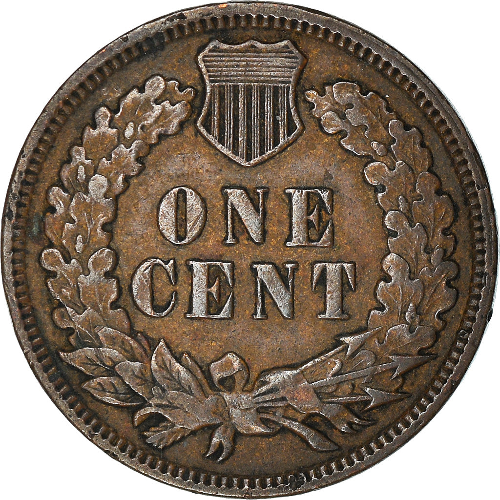 Coin, United States, Indian Head Cent, Cent, 1892, U.S. Mint, Philadelphia