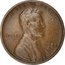 Coin, United States, Lincoln Cent, Cent, 1925, U.S. Mint, Philadelphia