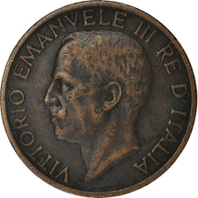 Coin, Italy, Vittorio Emanuele III, 10 Centesimi, 1919, Rome, VF(30-35), Bronze