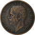 Coin, Italy, Vittorio Emanuele III, 10 Centesimi, 1919, Rome, VF(30-35), Bronze