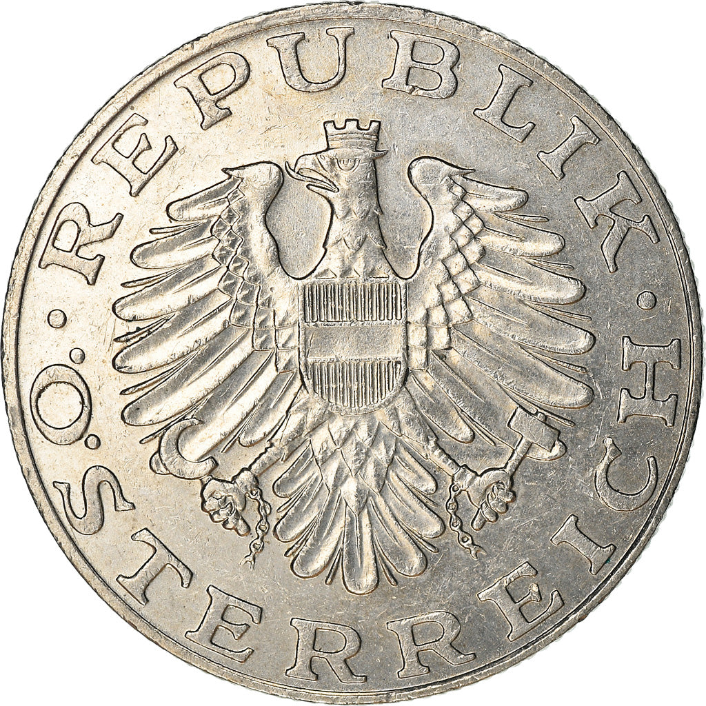 Coin, Austria, 10 Schilling, 1995, EF(40-45), Copper-Nickel Plated Nickel