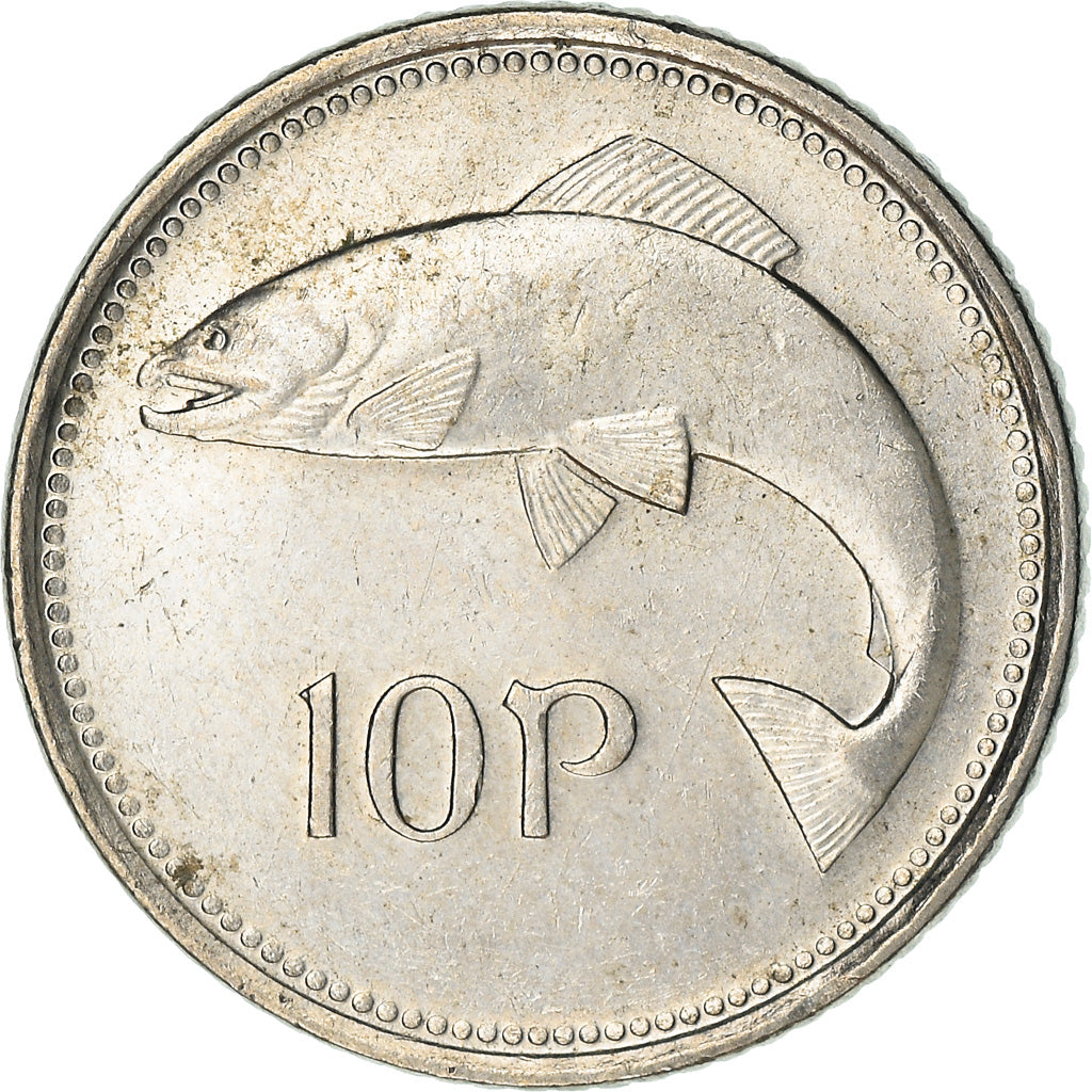 Coin, IRELAND REPUBLIC, 10 Pence, 1996, EF(40-45), Copper-nickel, KM:29
