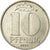 Coin, GERMAN-DEMOCRATIC REPUBLIC, 10 Pfennig, 1973, Berlin, EF(40-45), Aluminum