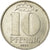 Moneta, NIEMCY - NRD, 10 Pfennig, 1973, Berlin, EF(40-45), Aluminium, KM:10