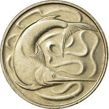 Coin, Singapore, 20 Cents, 1971, Singapore Mint, EF(40-45), Copper-nickel, KM:4