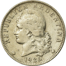 Coin, Argentina, 20 Centavos, 1926, VF(30-35), Copper-nickel, KM:36