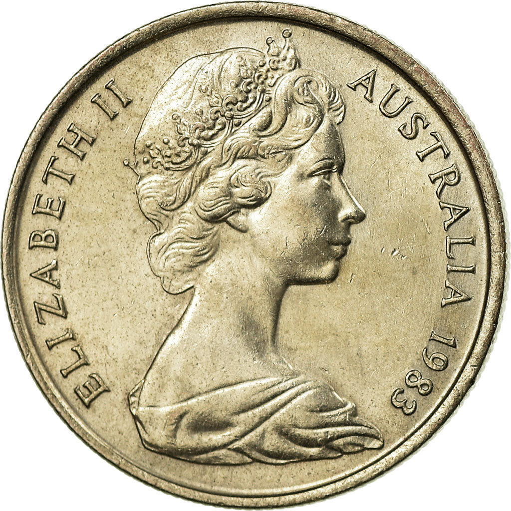 Monnaie, Australie, Elizabeth II, 5 Cents, 1983, TTB, Copper-nickel, KM:64