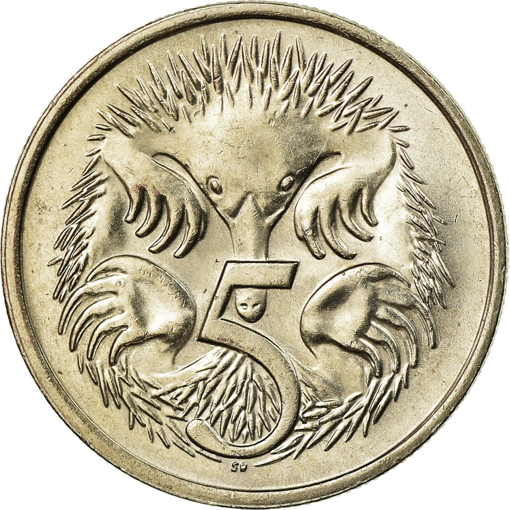 Monnaie, Australie, Elizabeth II, 5 Cents, 1983, TTB, Copper-nickel, KM:64