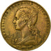 Coin, French Somaliland, 20 Francs, 1952, Paris, EF(40-45), Aluminum-Bronze