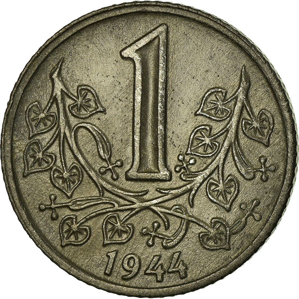 Coin, Finland, Markka, 1944, EF(40-45), Iron, KM:30b