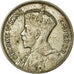Moneda, Nueva Zelanda, George V, Shilling, 1934, MBC, Plata, KM:3