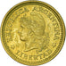 Münze, Argentinien, 50 Centavos, 1970, SS, Aluminum-Bronze, KM:68