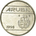 Monnaie, Aruba, Beatrix, 10 Cents, 1998, Utrecht, TTB, Nickel Bonded Steel, KM:2