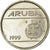 Moneda, Aruba, Beatrix, 5 Cents, 1999, Utrecht, MBC, Níquel aleado con acero