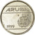 Coin, Aruba, Beatrix, 5 Cents, 1999, Utrecht, EF(40-45), Nickel Bonded Steel
