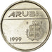 Munten, Aruba, Beatrix, 5 Cents, 1999, Utrecht, ZF, Nickel Bonded Steel, KM:1