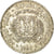 Moneda, República Dominicana, 1/2 Peso, 1986, Dominican Republic Mint, MBC