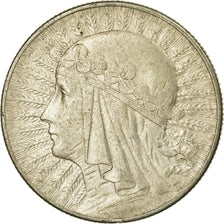 Moneta, Polonia, 5 Zlotych, 1933, Warsaw, BB, Argento, KM:21