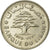 Moneda, Líbano, 50 Piastres, 1970, MBC, Níquel, KM:28.1
