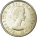 Coin, Canada, Elizabeth II, 50 Cents, 1964, Royal Canadian Mint, Ottawa