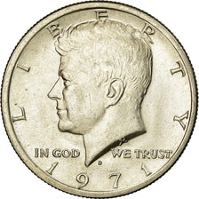 Moeda, Estados Unidos da América, Kennedy Half Dollar, Half Dollar, 1971, U.S.
