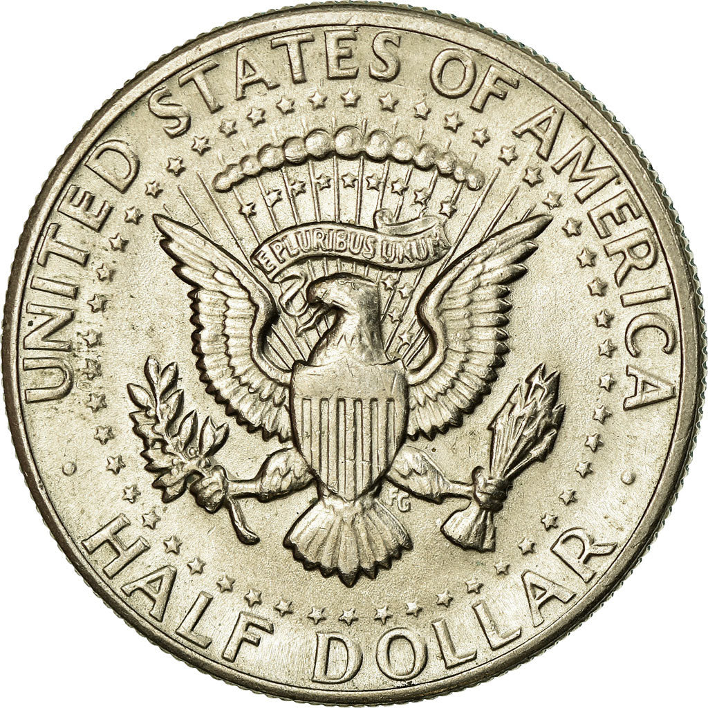 Coin, United States, Kennedy Half Dollar, Half Dollar, 1971, U.S. Mint, Denver