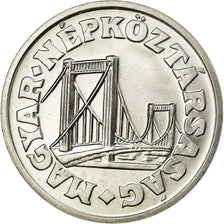 Coin, Hungary, 50 Fillér, 1987, Budapest, MS(63), Aluminum, KM:574