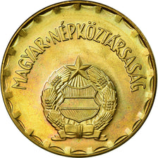 Coin, Hungary, 2 Forint, 1987, MS(63), Brass, KM:591