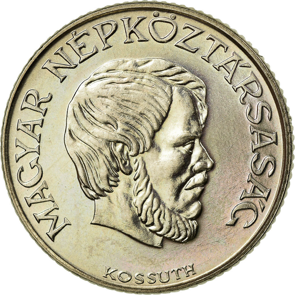 Coin, Hungary, 5 Forint, 1987, MS(63), Copper-nickel, KM:635