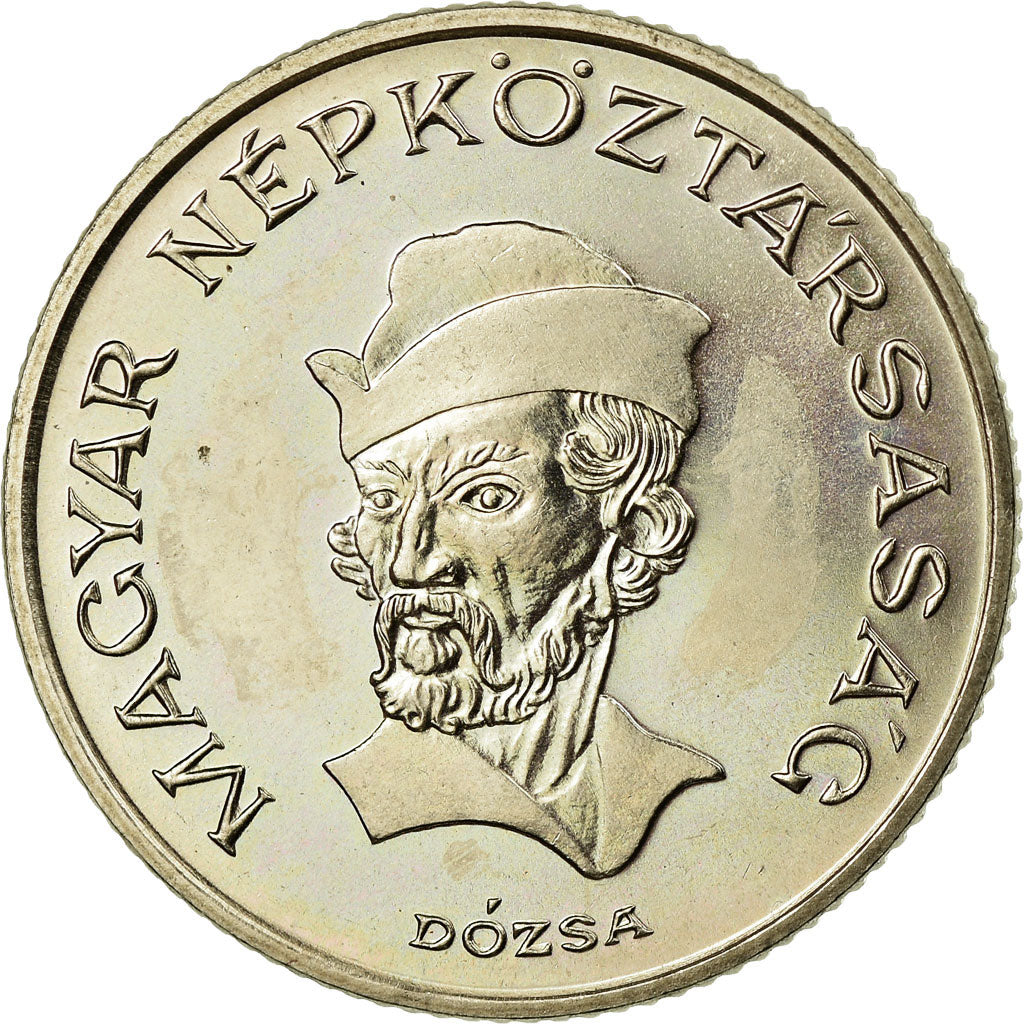 Coin, Hungary, 20 Forint, 1987, EF(40-45), Copper-nickel, KM:630