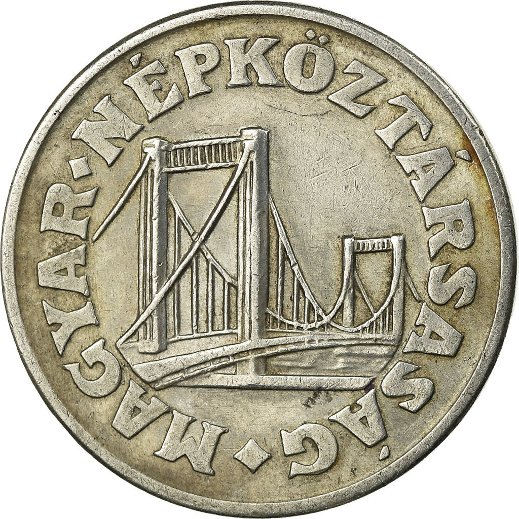 Coin, Hungary, 50 Fillér, 1974, Budapest, EF(40-45), Aluminum, KM:574
