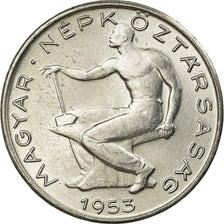Moeda, Hungria, 50 Fillér, 1953, Budapest, AU(55-58), Alumínio, KM:551