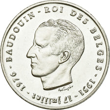 Coin, Belgium, 250 Francs, 250 Frank, 1976, MS(60-62), Silver, KM:157.2