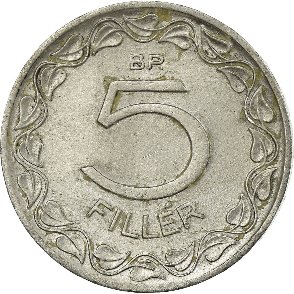Monnaie, Hongrie, 5 Filler, 1948, Budapest, TTB, Aluminium, KM:535