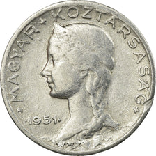 Coin, Hungary, 5 Filler, 1951, Budapest, EF(40-45), Aluminum, KM:535