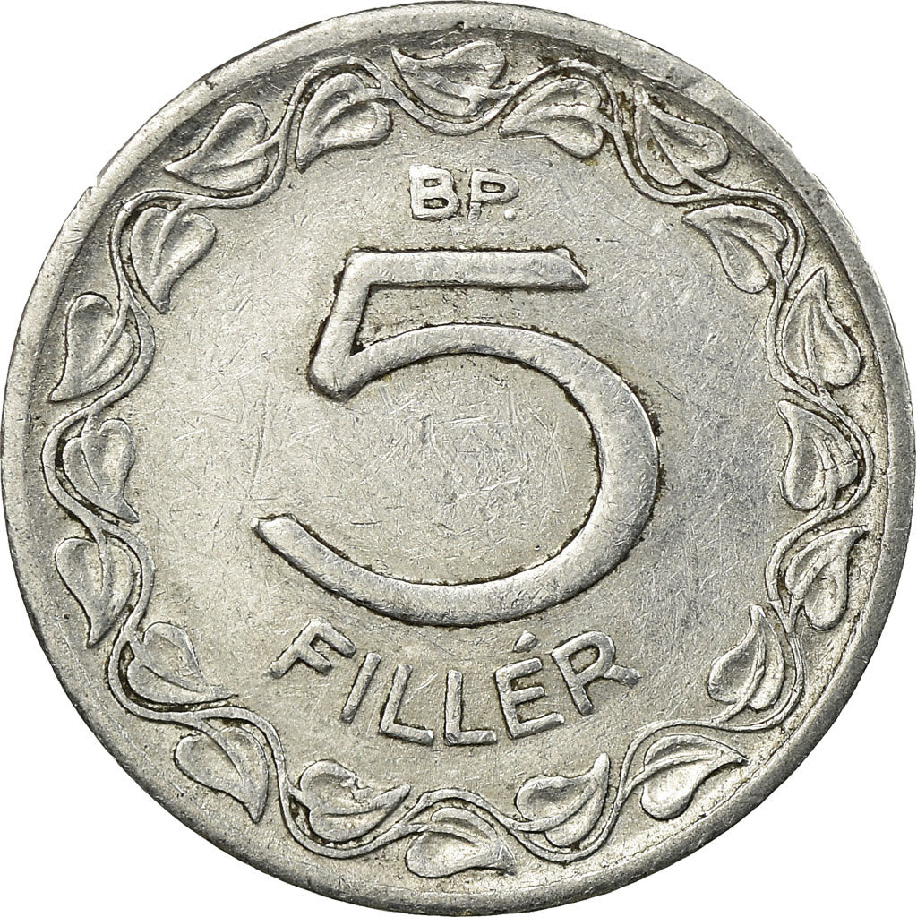 Coin, Hungary, 5 Filler, 1951, Budapest, EF(40-45), Aluminum, KM:535