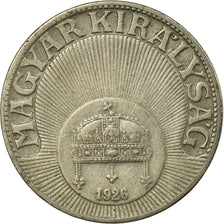 Moneta, Ungheria, 10 Filler, 1926, Budapest, BB, Rame-nichel, KM:507