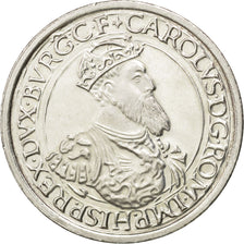 BELGIUM, 5 ECU, 1987, KM #166, MS(60-62), Silver, 37, 22.62
