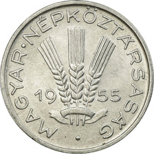Moneta, Ungheria, 20 Fillér, 1955, Budapest, SPL-, Alluminio, KM:550