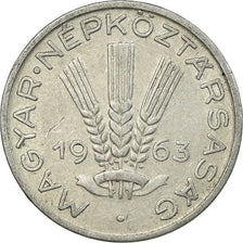Coin, Hungary, 20 Fillér, 1963, Budapest, EF(40-45), Aluminum, KM:550