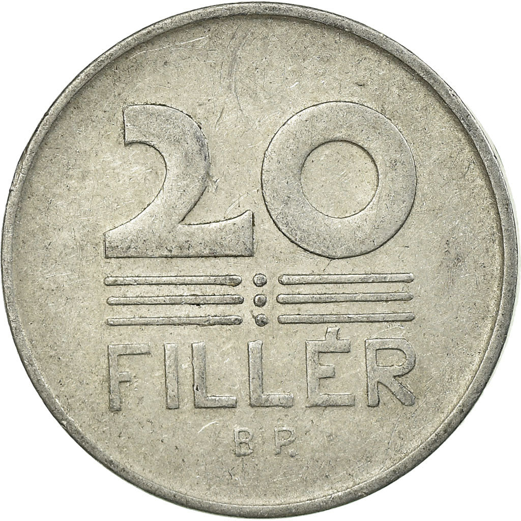 Coin, Hungary, 20 Fillér, 1963, Budapest, EF(40-45), Aluminum, KM:550